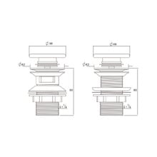 Sabina 485mm Pill Ceramic Above Counter Basin